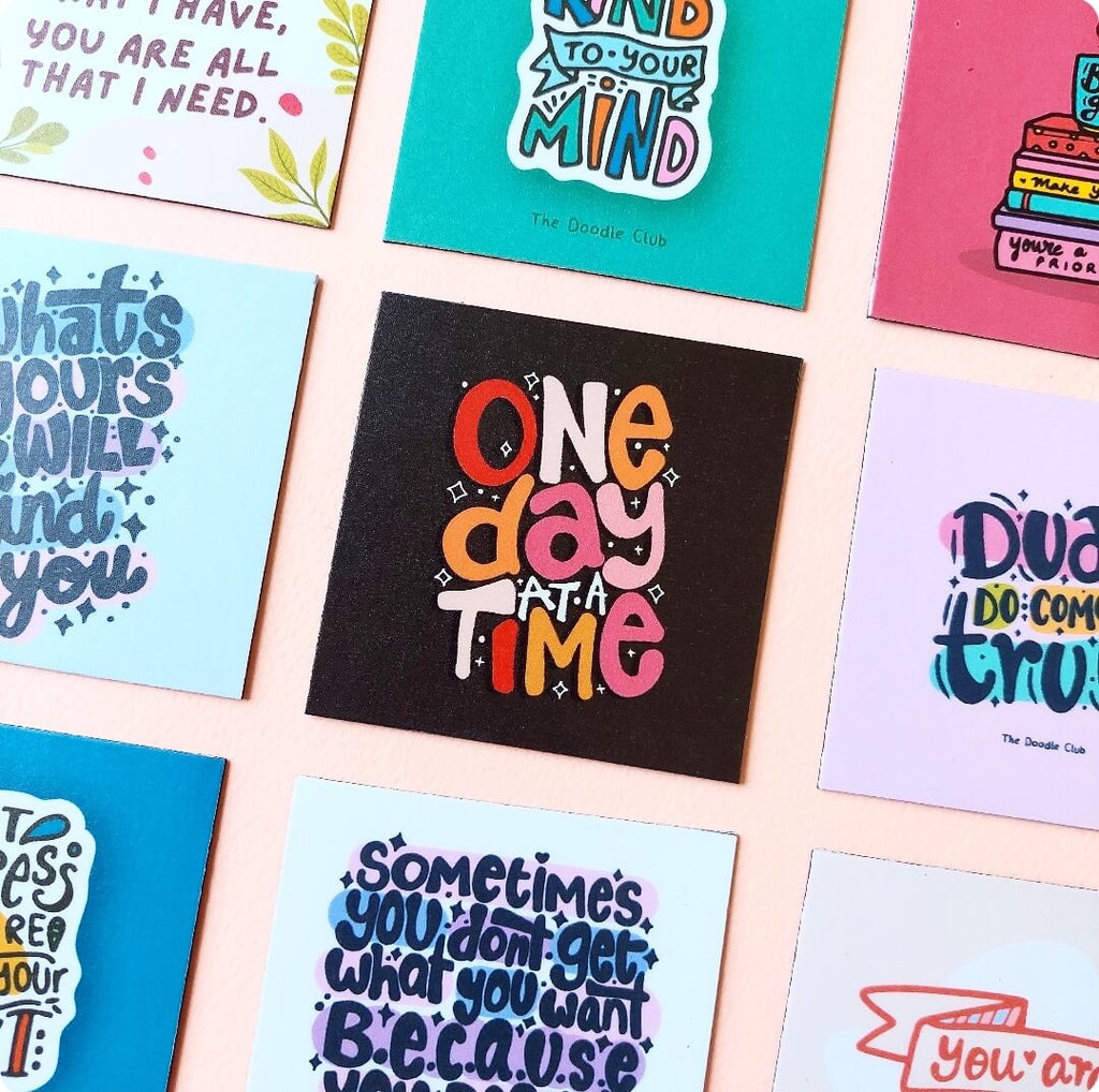 One day at a Time - Fridge Magnet