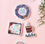 Set of 3 Acrylic Magnets