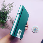 Pakistan Doodle Emerald Green Journal