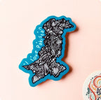 I Love Pakistan Acrylic Fridge Magnet