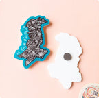 I Love Pakistan Acrylic Fridge Magnet