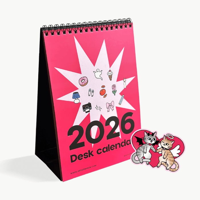 Cats 2026 Calendar (Fixed price)