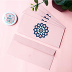 Pink Bloom Mandala Center Envelopes
