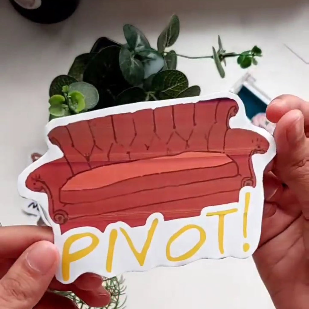 Set of 10 FRIENDS sticker pack