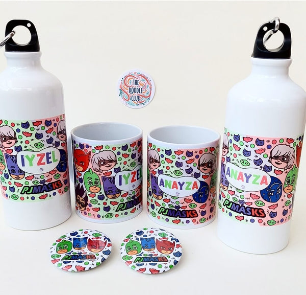 PJ Masks Named Bottle (Pre-paid)