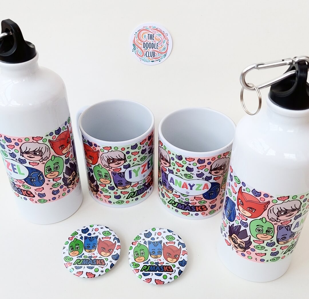 PJ Masks Named Bottle (Pre-paid)