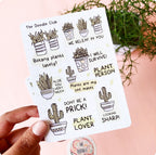 Plant Lover Sticker Sheet
