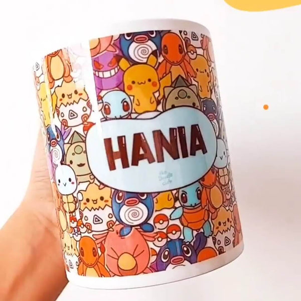 Pokemon Named Mug (Pre-paid)
