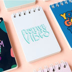Positive Vibes Mint Mini Notepad