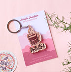 Positivitea Acrylic Keychain