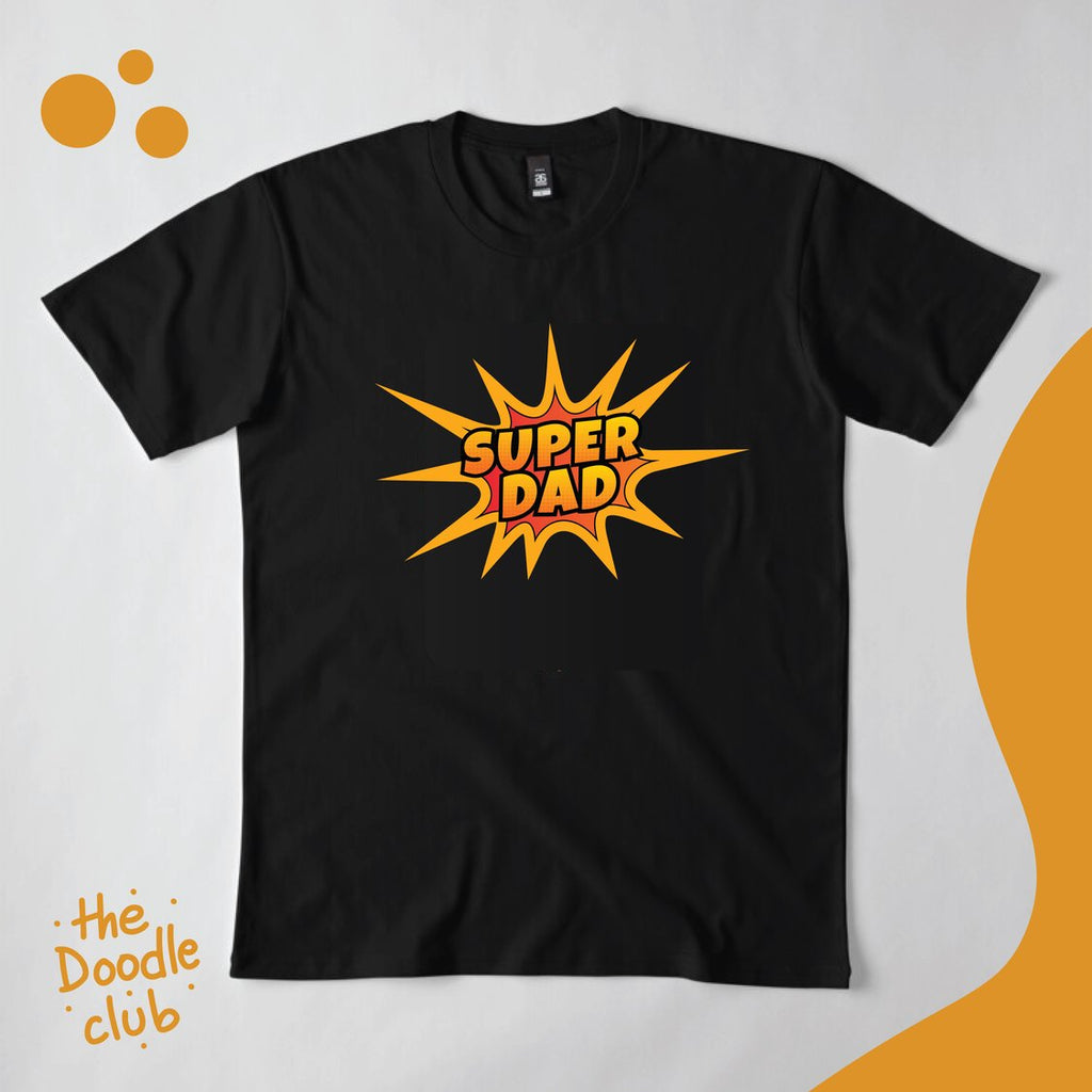 Superdad White Tshirt (Pre-paid)