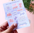 Self Care Sticker Sheet