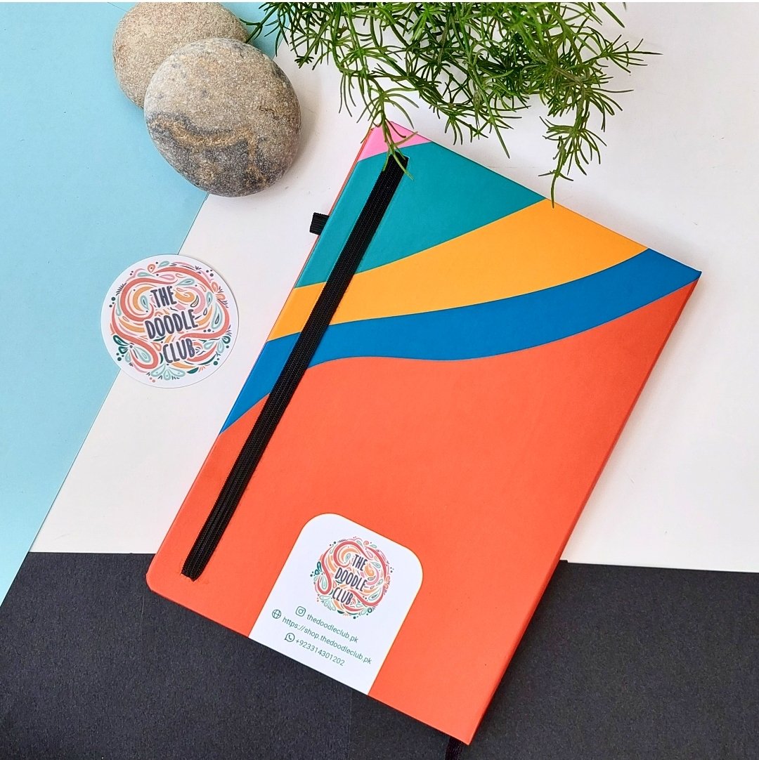 Take the risk - Orange Journal