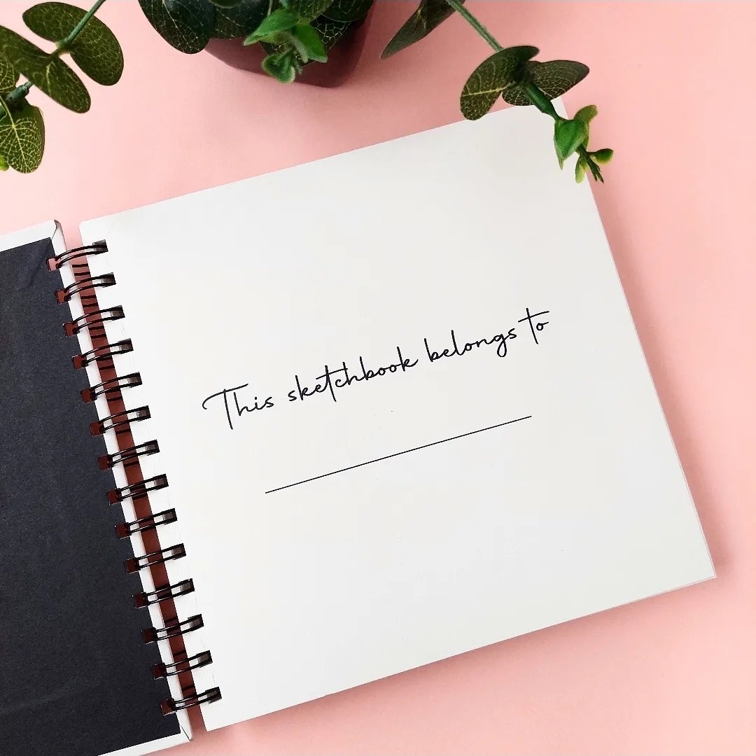 Art Blast - Dark Blue/Grey Sketchbook