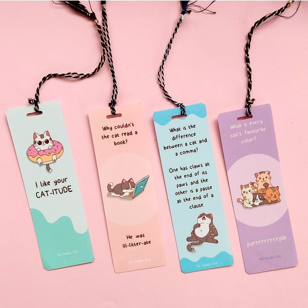 Cute Cat Meow Bookmarks