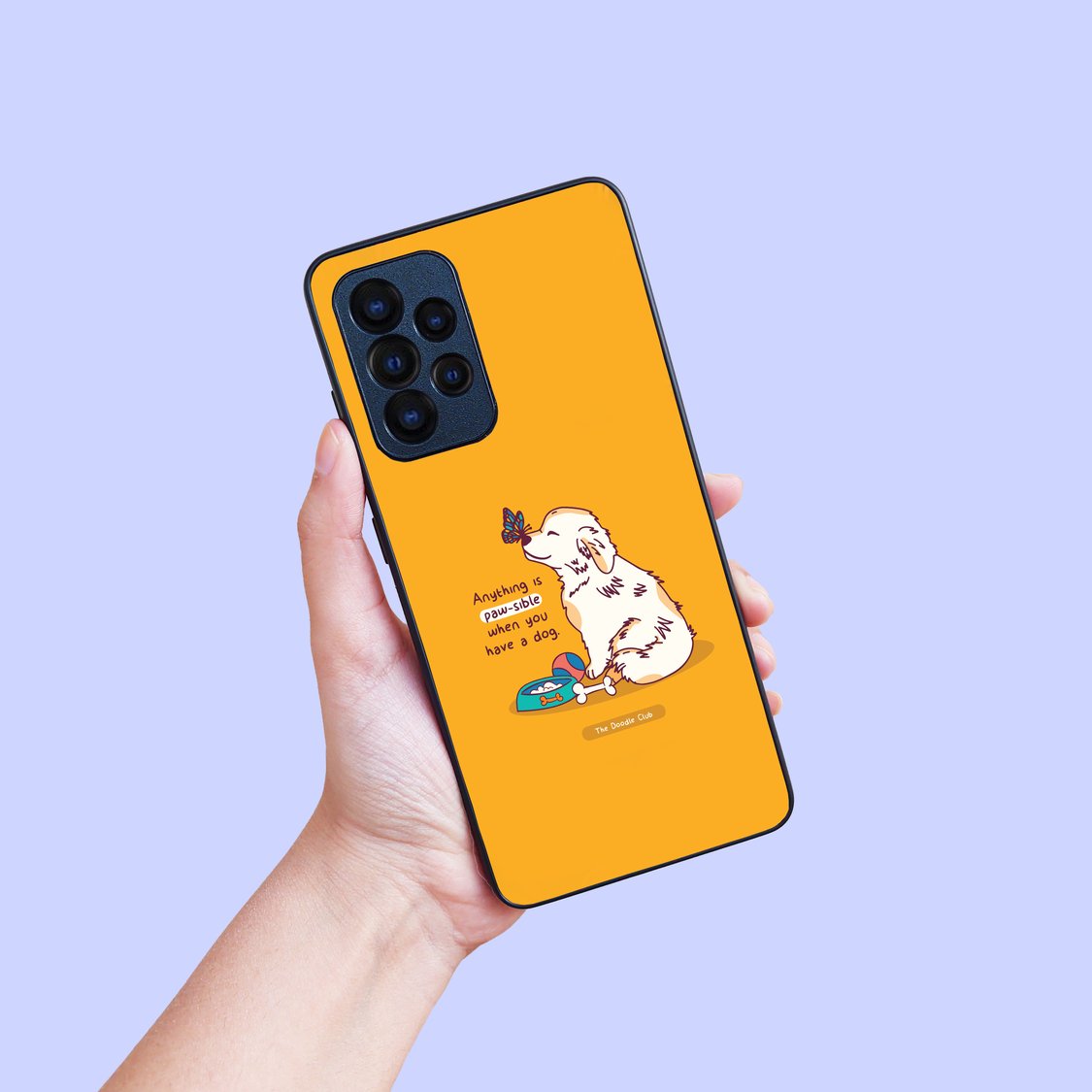 Anything is Paw-sible Dog Phone Cover (Pre-paid)