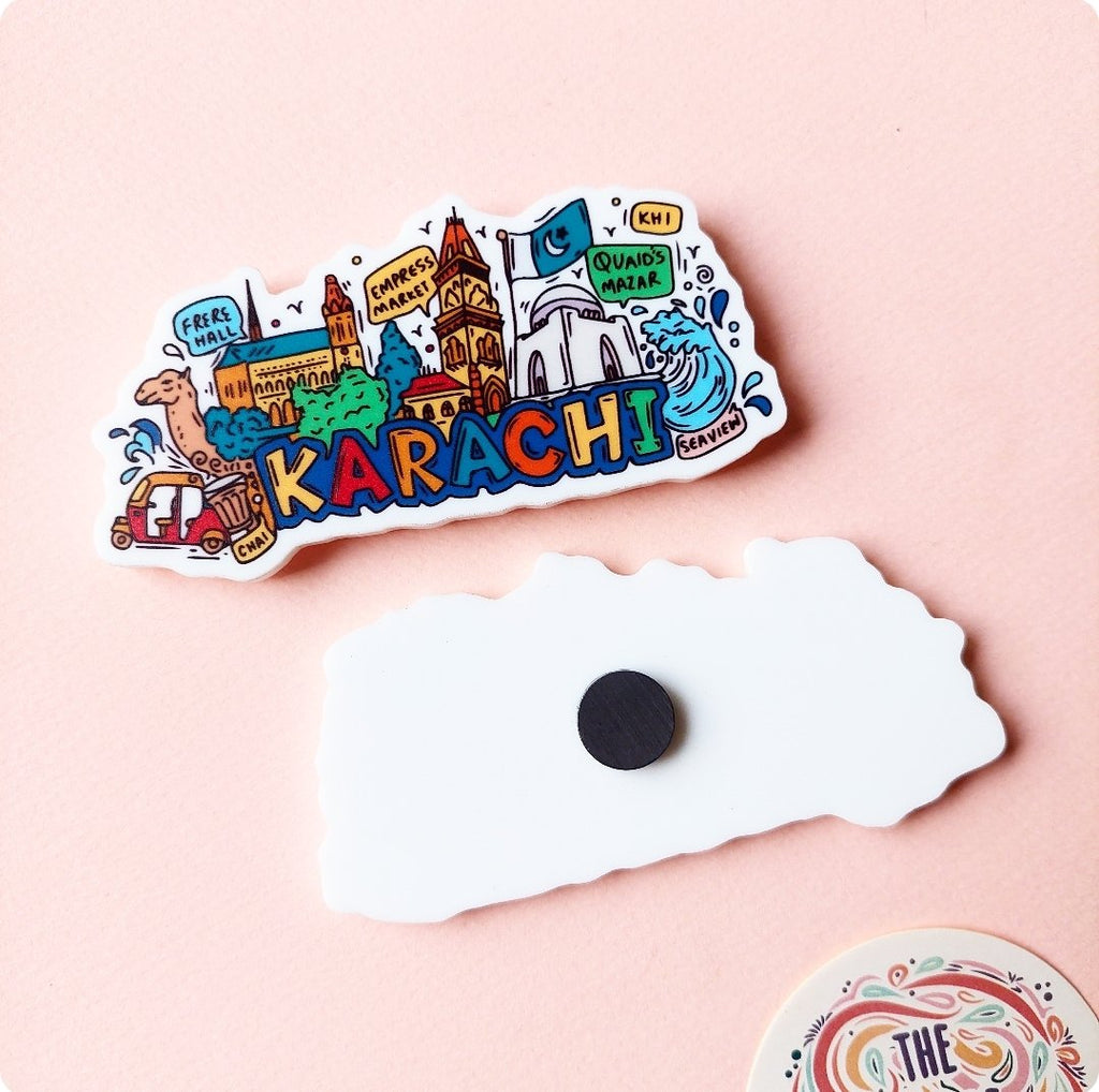 Karachi Acrylic Magnet