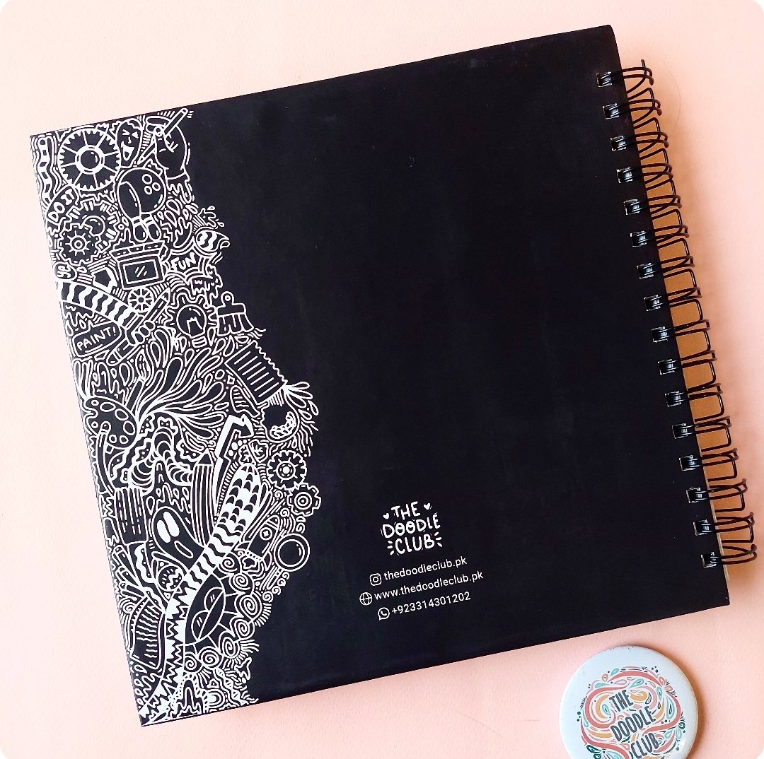 The Doodle Sketchbook - Black