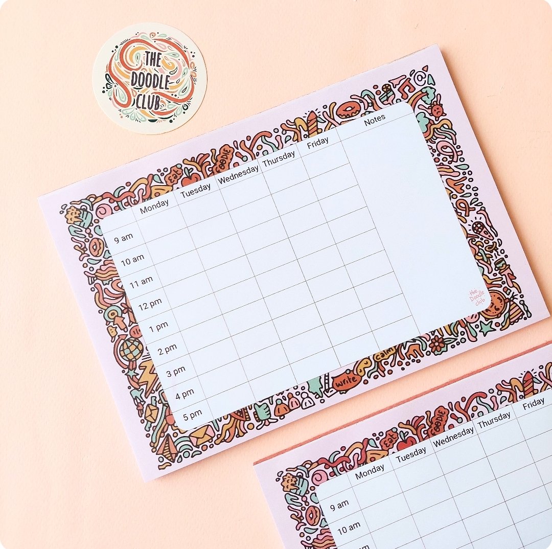 A5 Weekly Agenda Planner