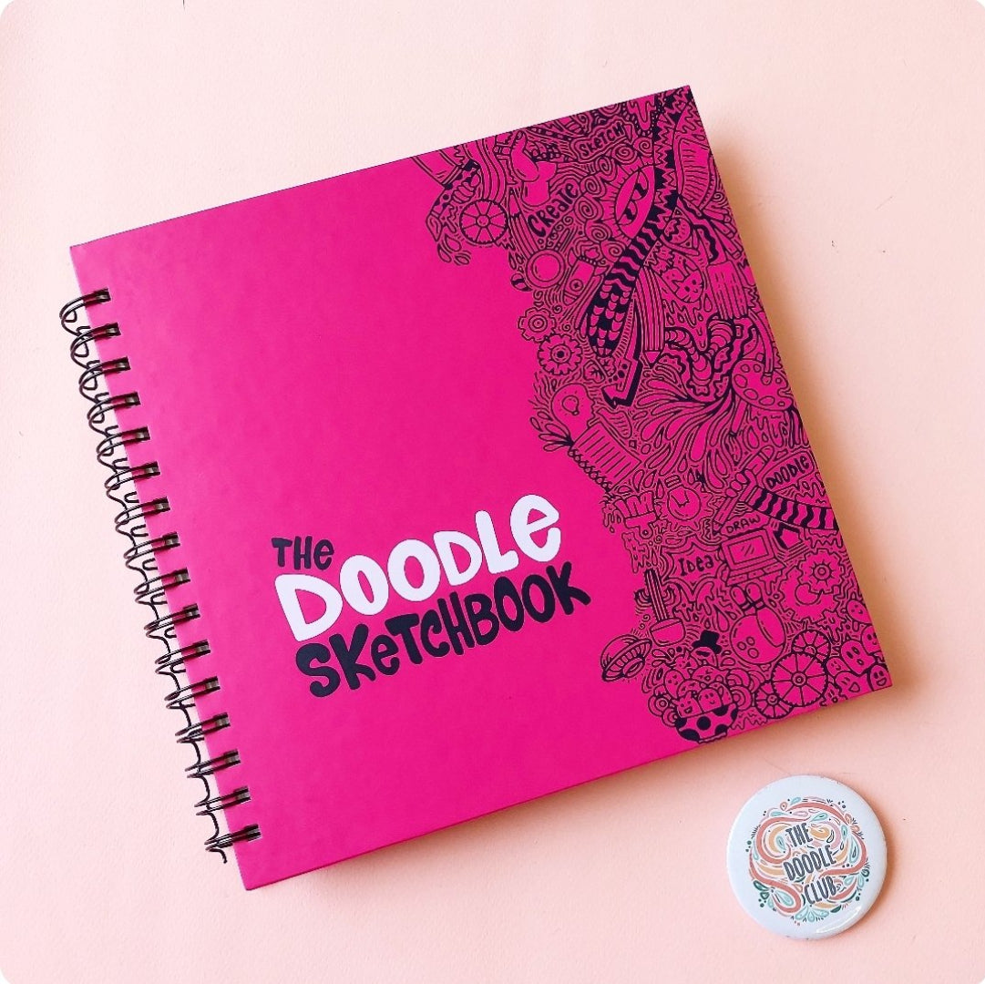 The Doodle Sketchbook - Pink