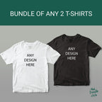 Bundle of Any 2 Tshirts (Pre-paid)