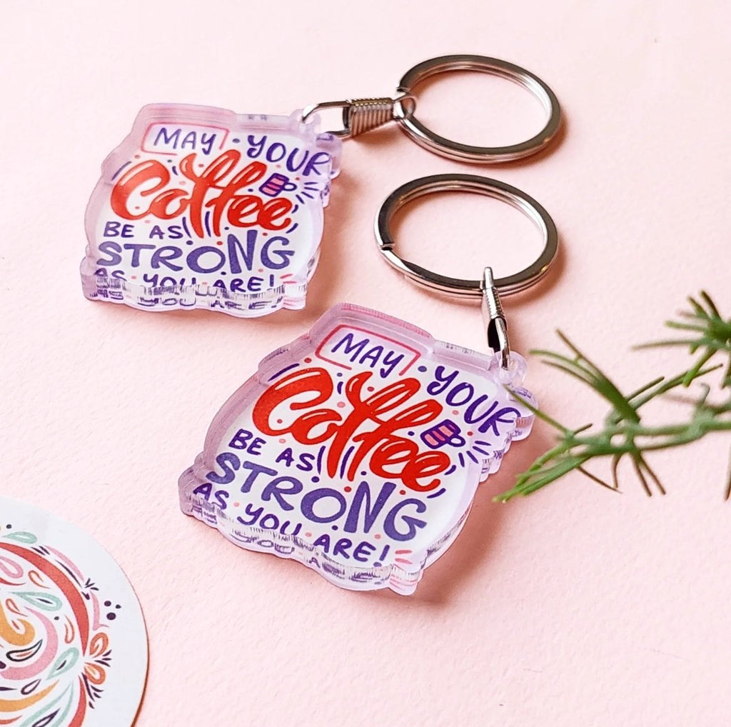 Set of 2 Inspiration Acrylic Keychain