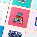 Boss Girl Shocking Pink - Fridge Magnet