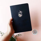 Potion Sparkle Black or Navy Leather Journal
