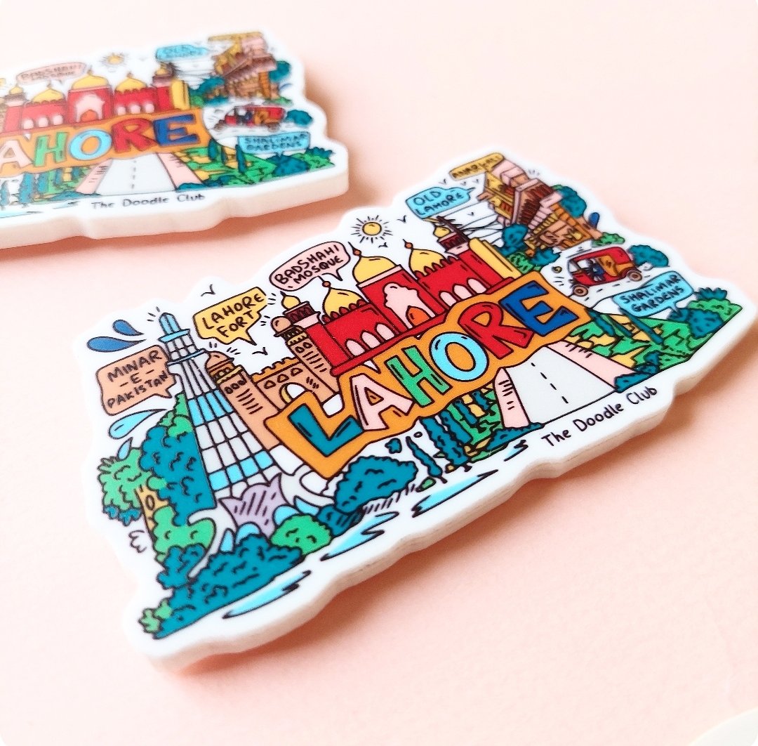 Set of 3 Acrylic Magnets