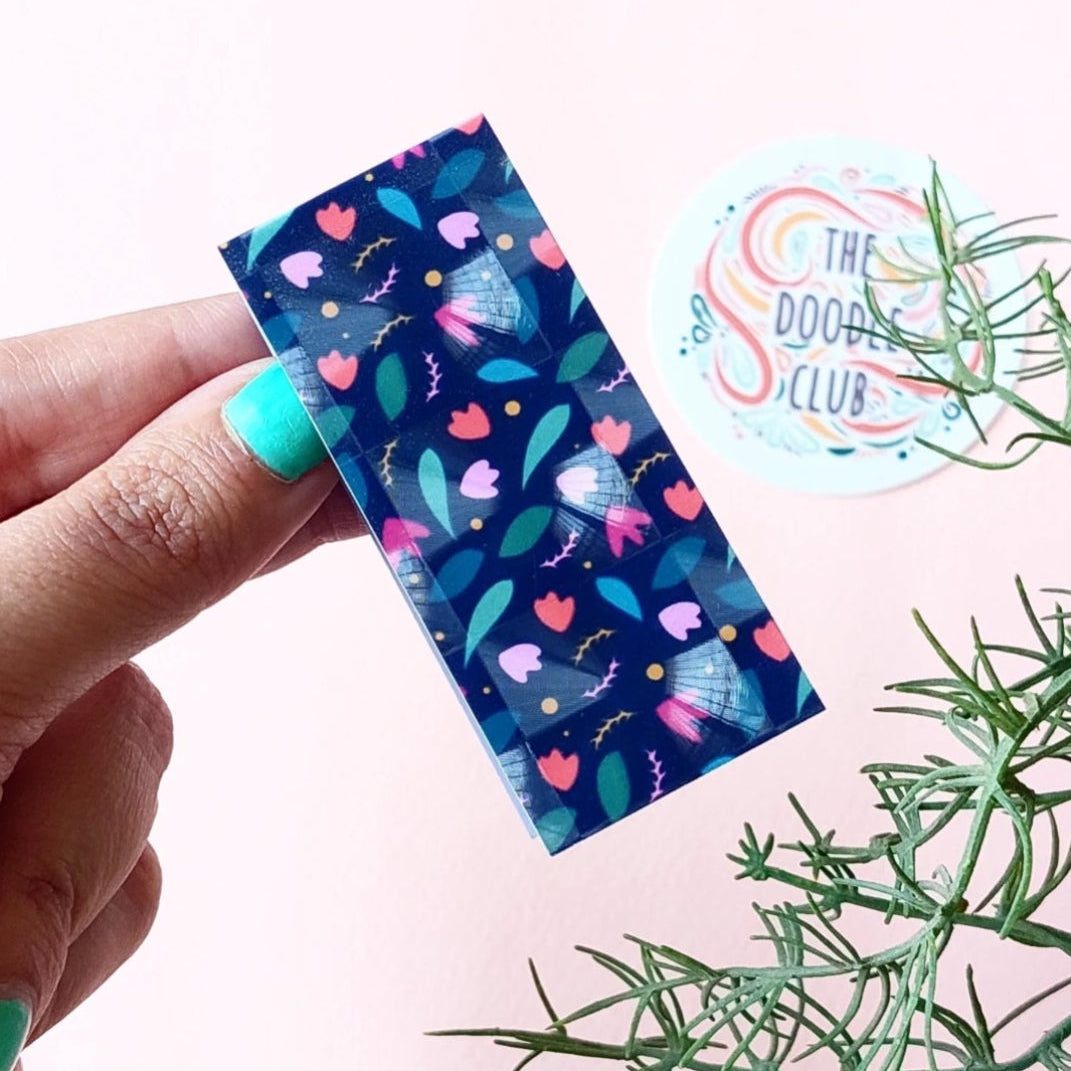 Moonlight Garden 3D Magnetc bookmark