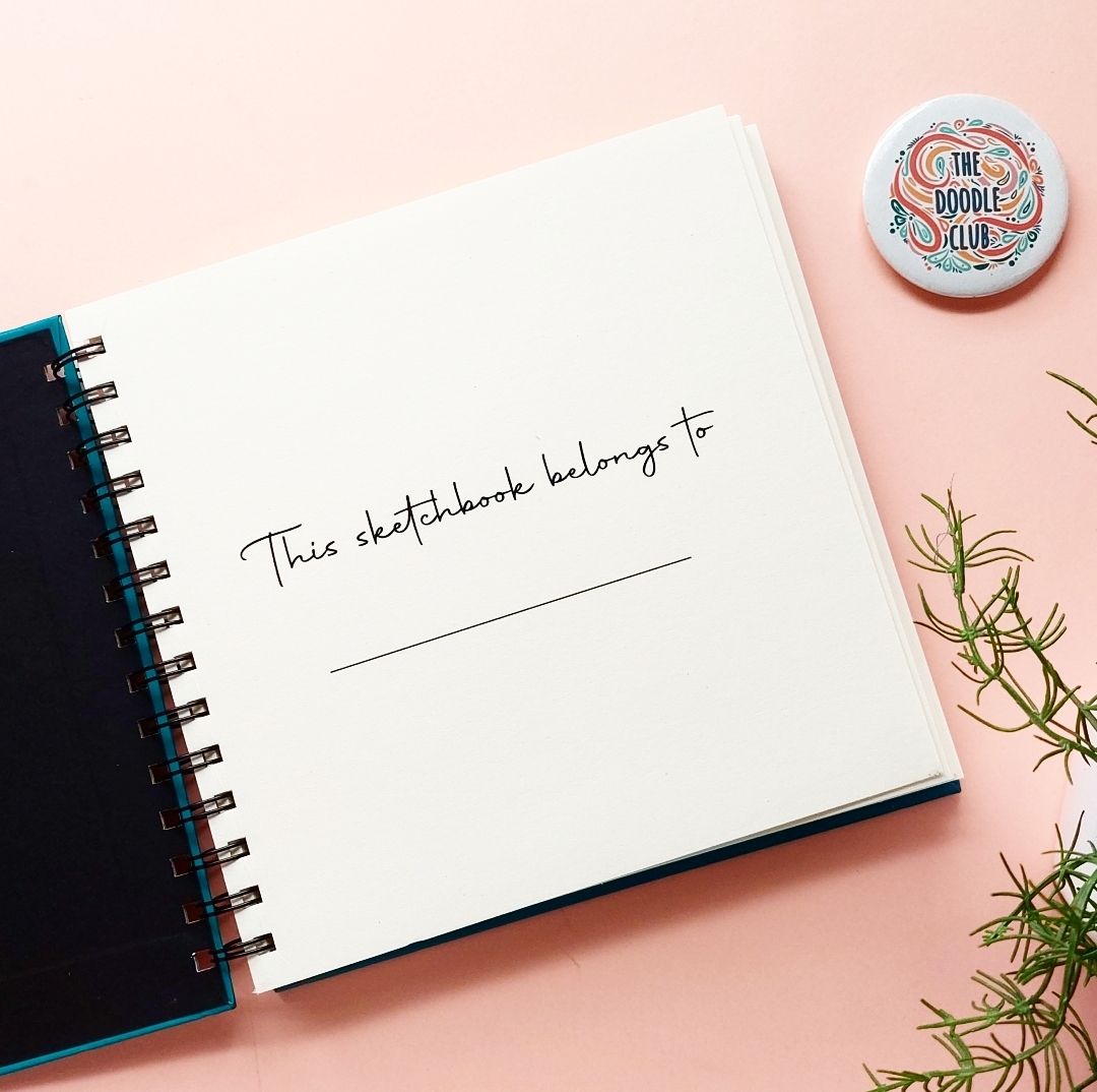 Art Blast Sketchbook - Teal Green