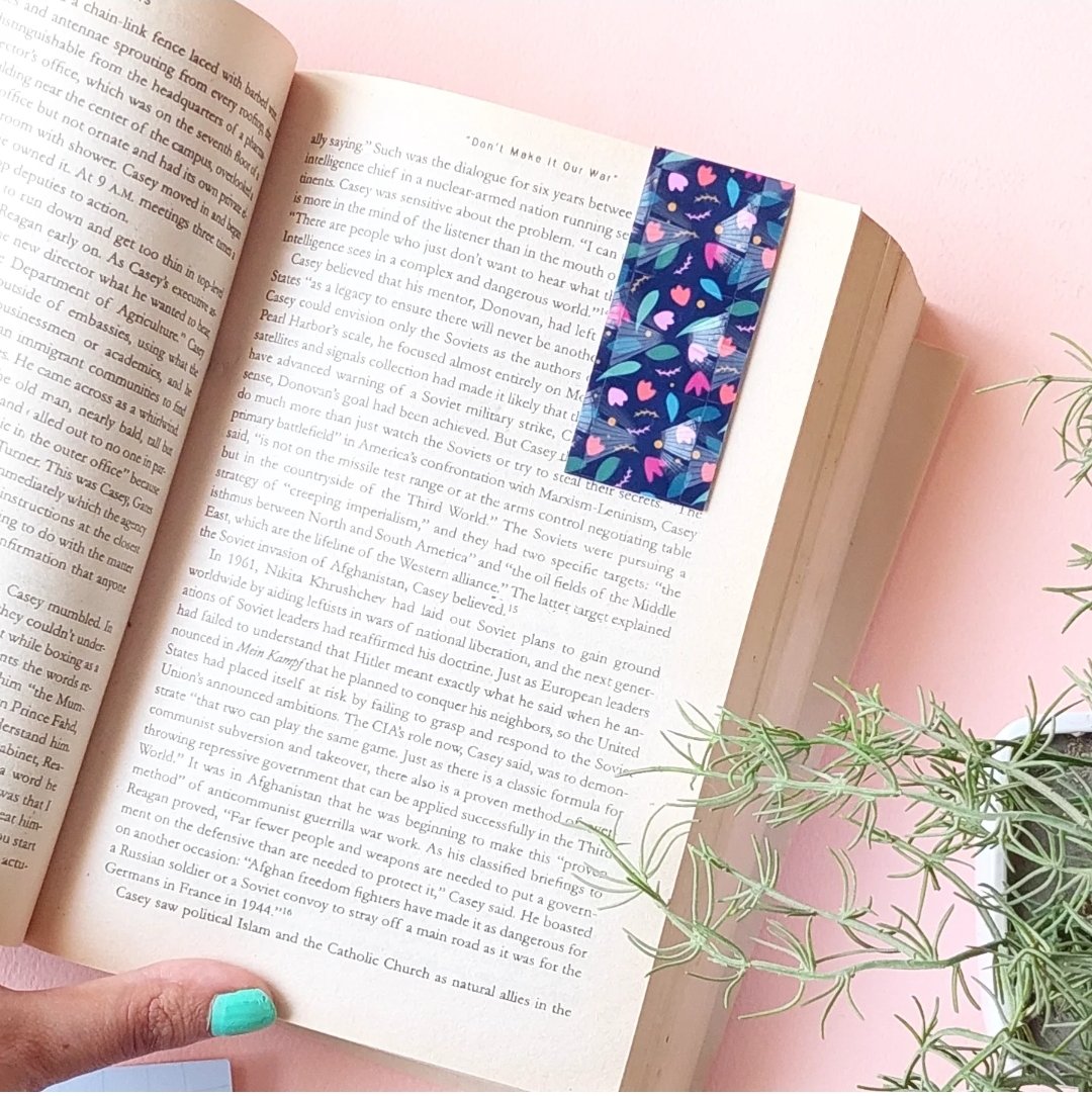 Moonlight Garden 3D Magnetc bookmark