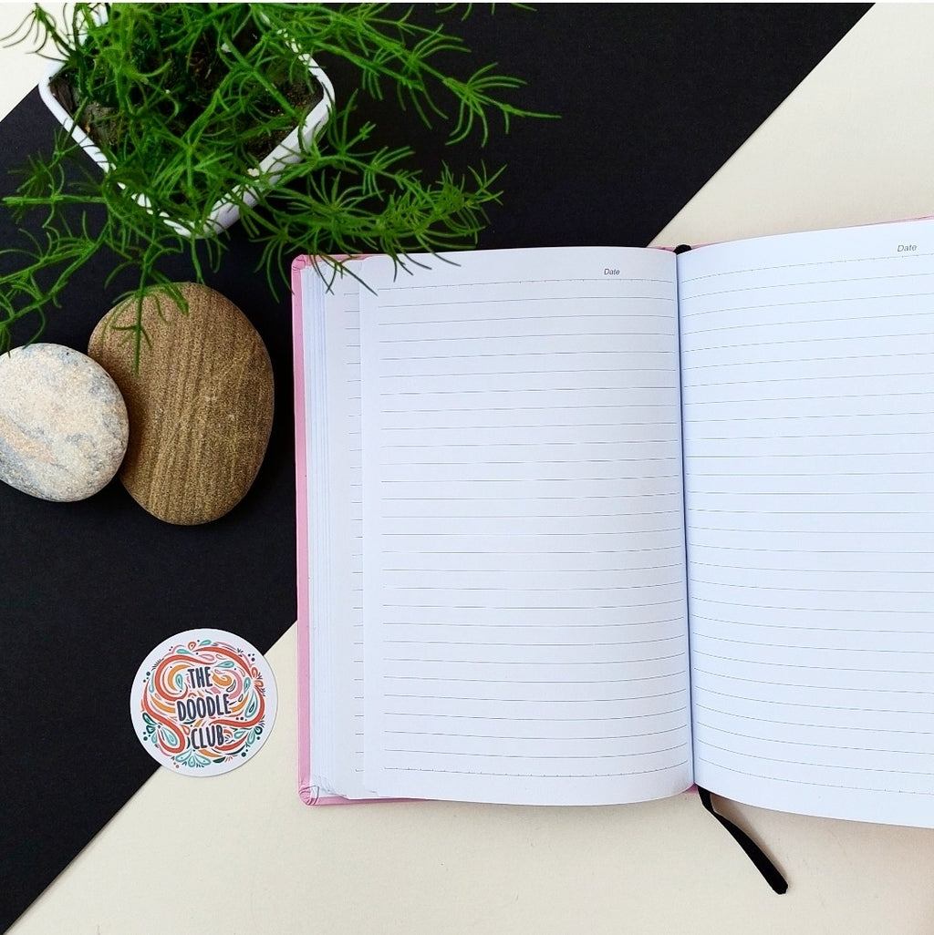 Breathe Named Journal - Powder Pink (Pre-paid)