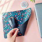 Moonlight Garden Rectangle Mousepad