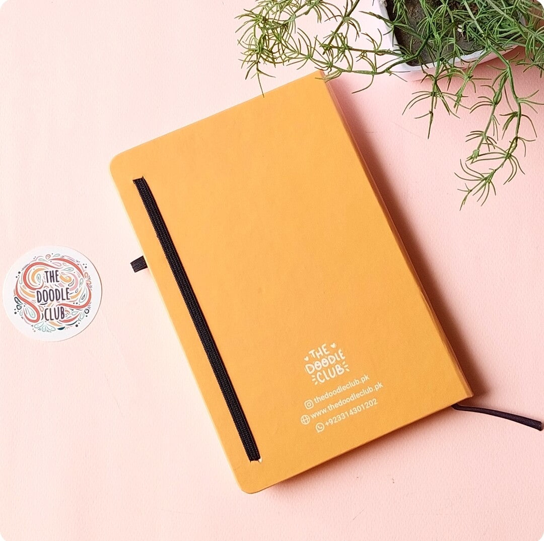 Minimalistic Bright Ideas - Yellow Journal