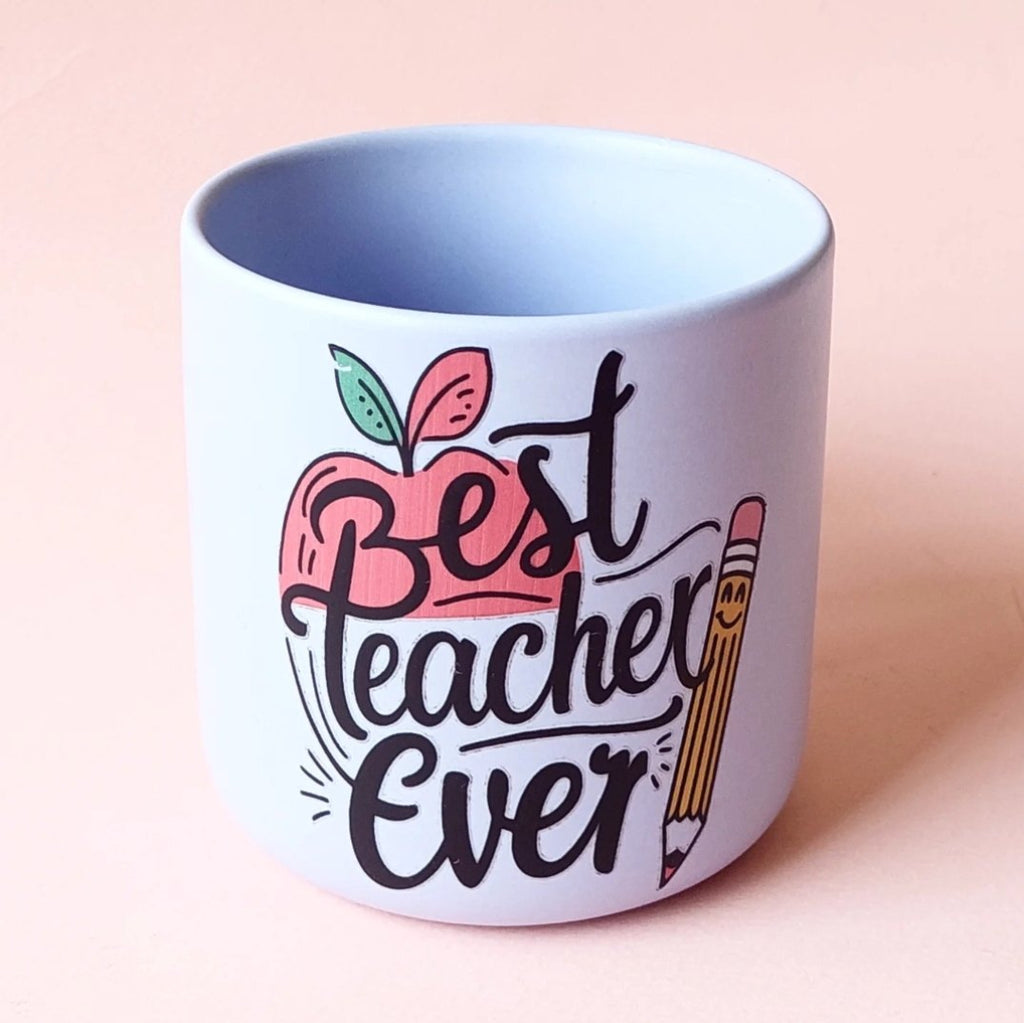 Best Teacher Purple Mug