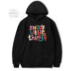 Enjoy the little things black hoodie (Pre-paid)