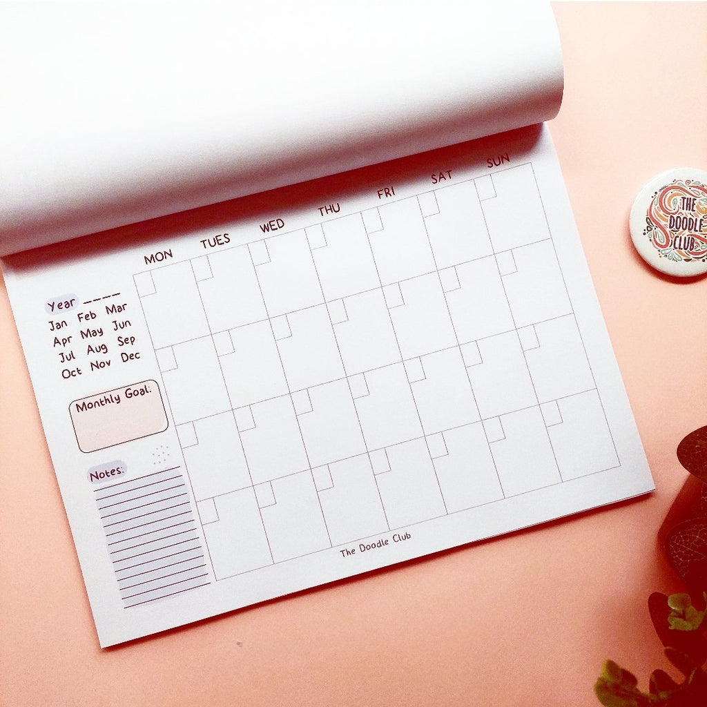 A4 Agenda Planner Pink