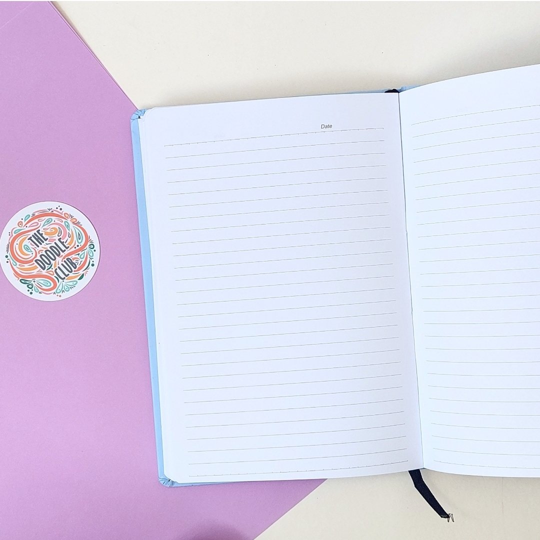 Karachi Doodle Journal - Lilac Purple