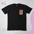 You are unique pocket print tshirt (Pre-paid)