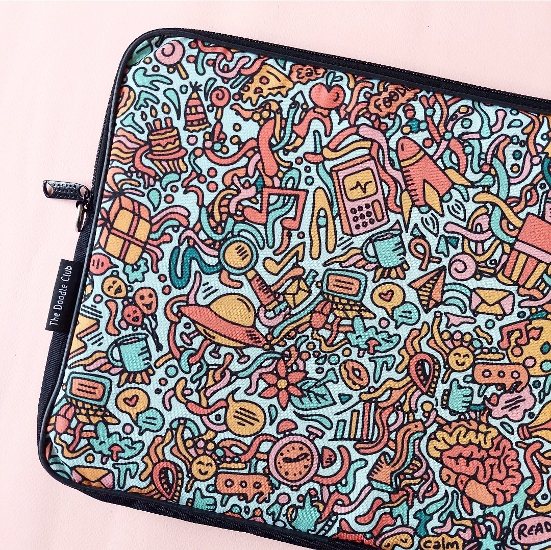 Doodley Laptop Sleeve