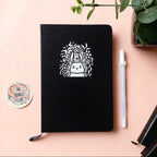 Bunny Bloom Black Paper Journal
