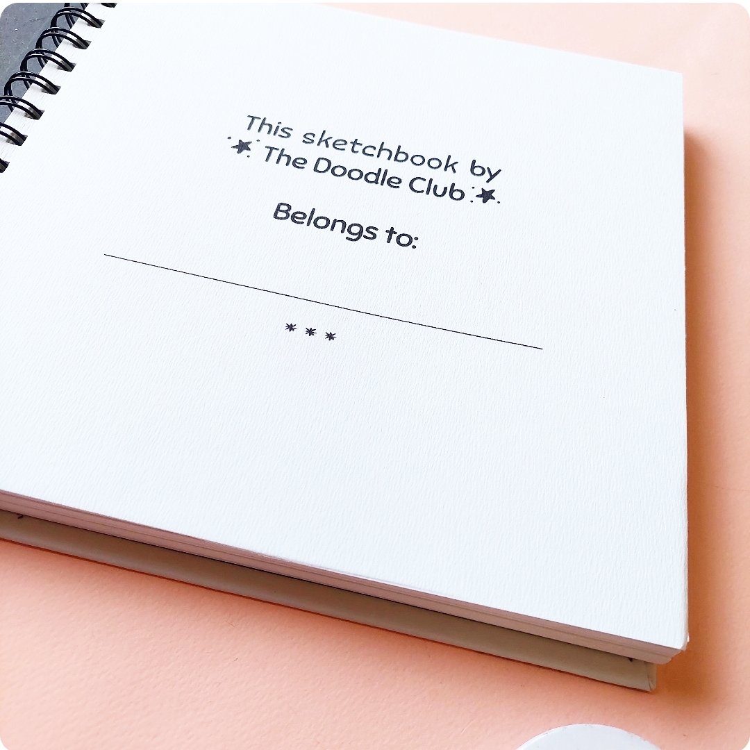 The Doodle Sketchbook - Pink