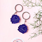 Blue Moon Acrylic Keychain