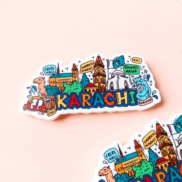 Karachi Acrylic Magnet