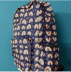 Boho Rainbow Dark Backpack