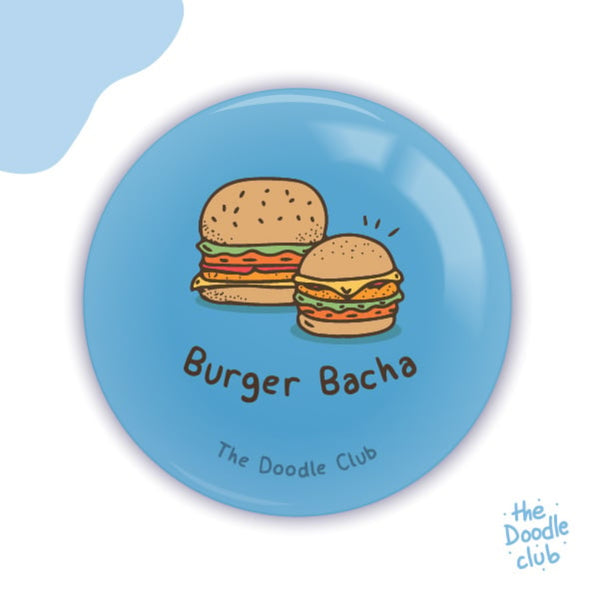 Burger Bacha Pin Badge