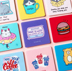 Reminder To Drink Water - Purple Acrylic Coaster