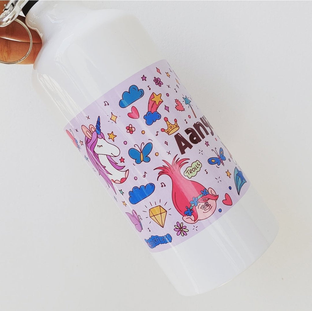 Unicorn Themed Named Bottle (Pre-paid)