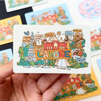 Lahore Doodle Off White